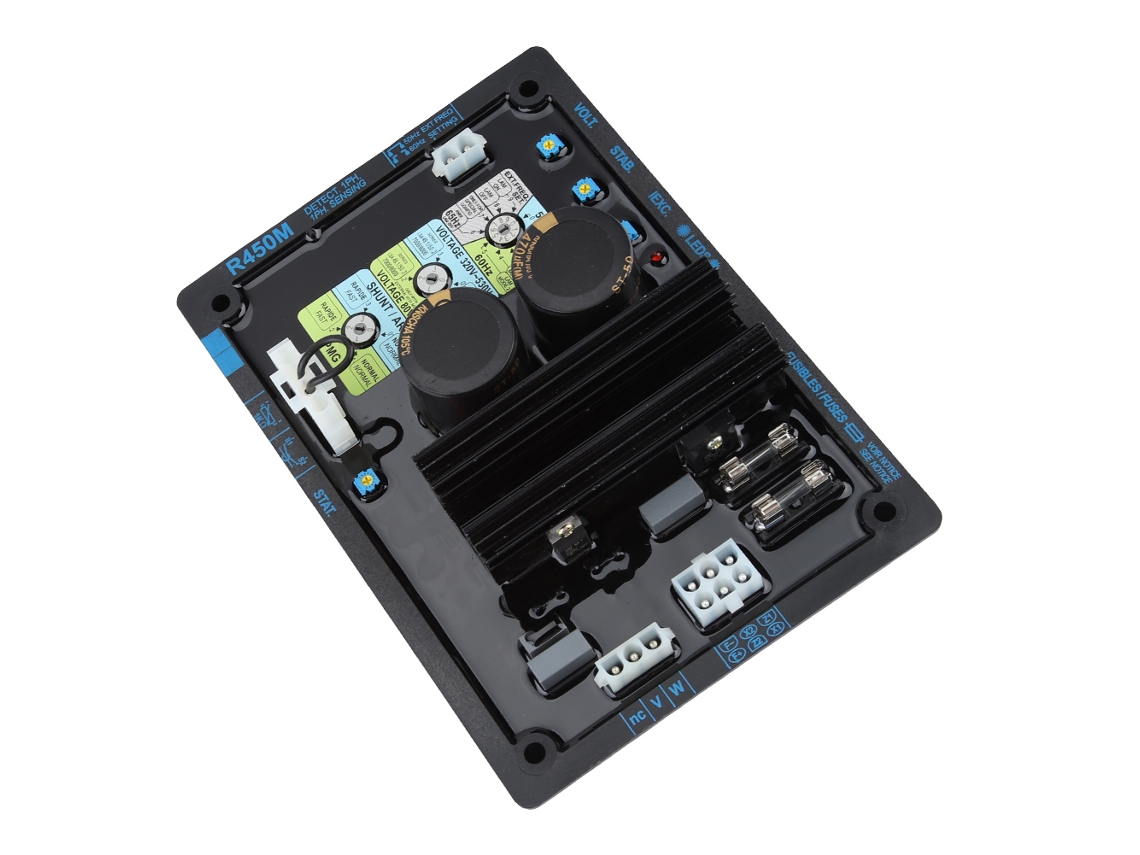 Laxiscreed R450m Avr Controlador De Tensão Automático Para Geradores Sem Escovas