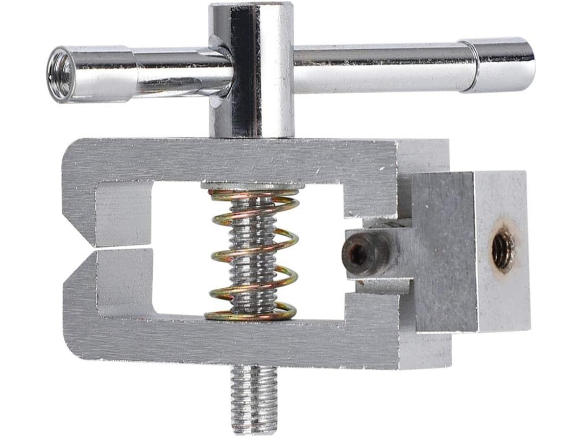 Gramo para medição de tensão e compressão, acessório em aço inoxidável.