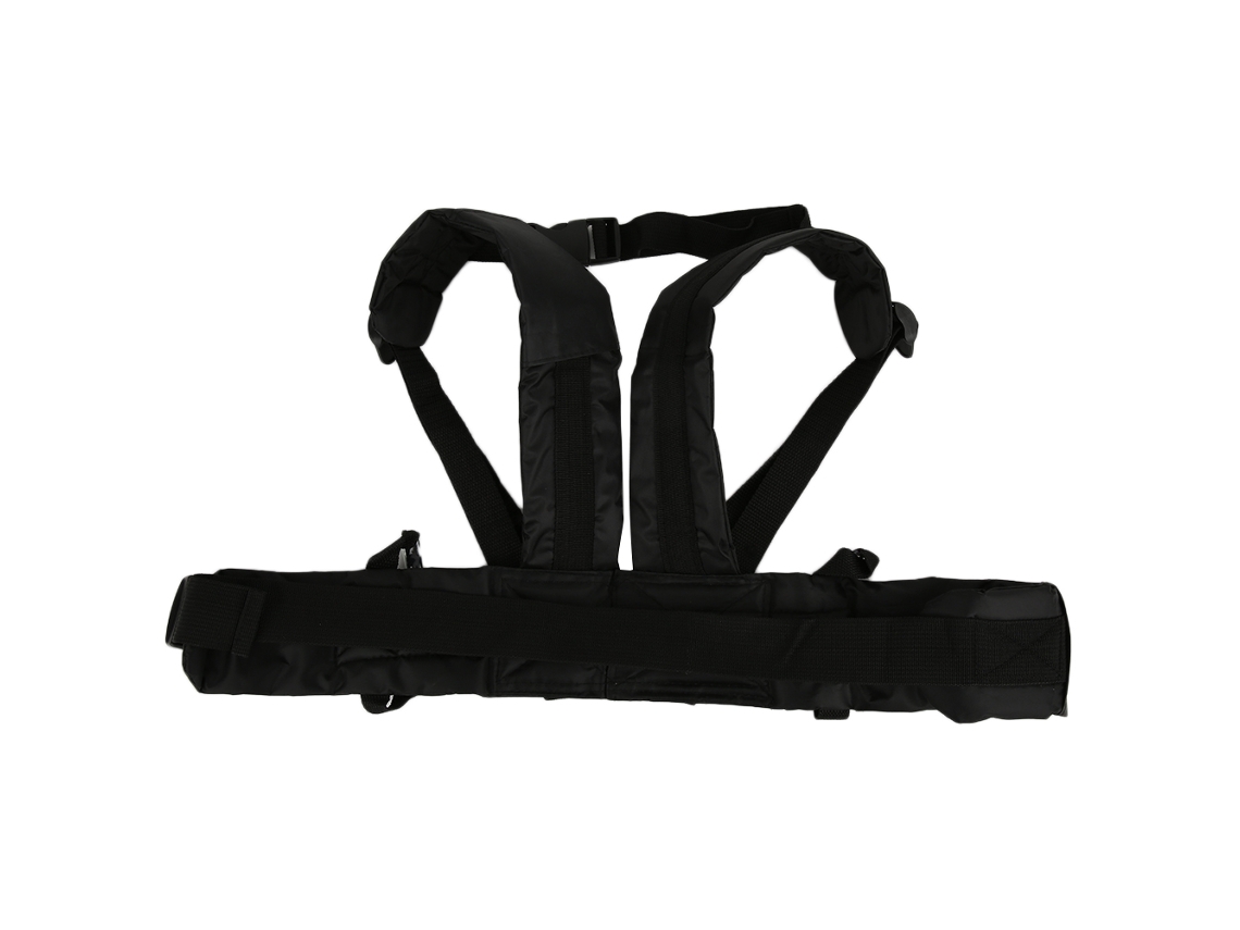 Mali cinto de Segurança para Moto Infantil Ajustável Bicicleta Elétrica Harness Preto