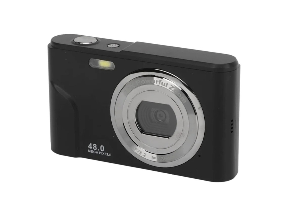 Câmera digital portátil Yizhood 1080P 48MP com lente dupla, zoom óptico de 8x, tela TFT de 2,8 polegadas, 32 GB, ideal para adolescentes, roxa