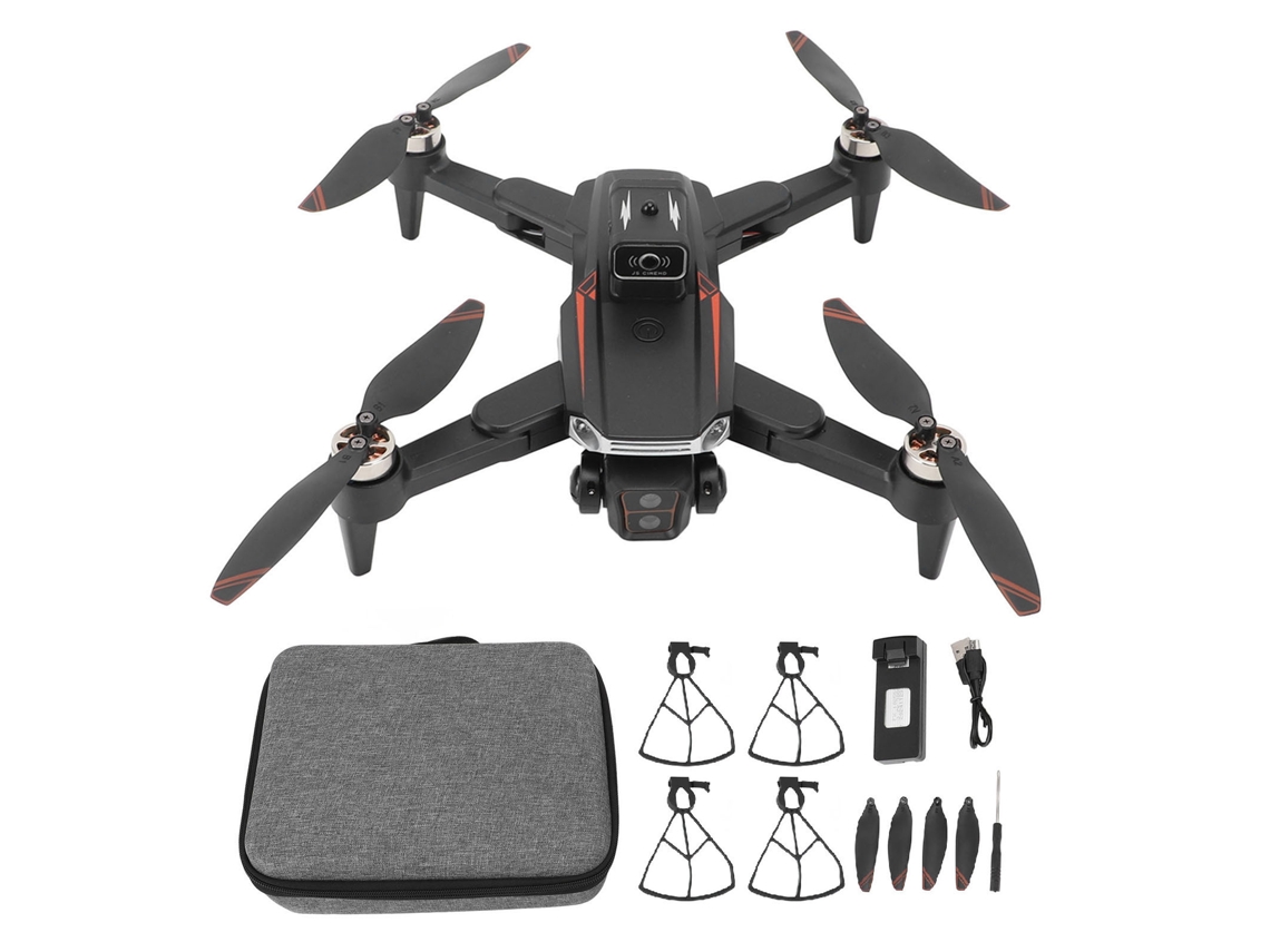 Aerial Photography Drone Hd Electric Adjustment Lens Smart Obstacle Avoidance Gps Drone With Screen Remote Control 1pcs Battery LAXISCREED