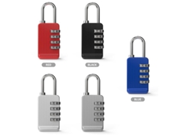 Cadeado Eifson 4 Dígitos Zinco 6.8x2.8x1.5cm (pack 5)