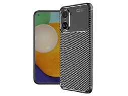 Capa De Tpu À Prova De Choque Com Textura De Fibra De Carbono Para Realme 10 4g