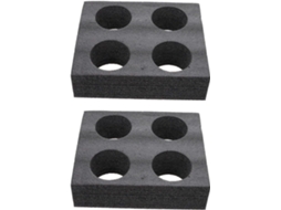 Suporte Para Copos Em Espuma Espessa Com 4 Furos, Bandeja Fixa Portátil Para Bebidas, Café, Chá, Leite, Camping E Muito Mais.