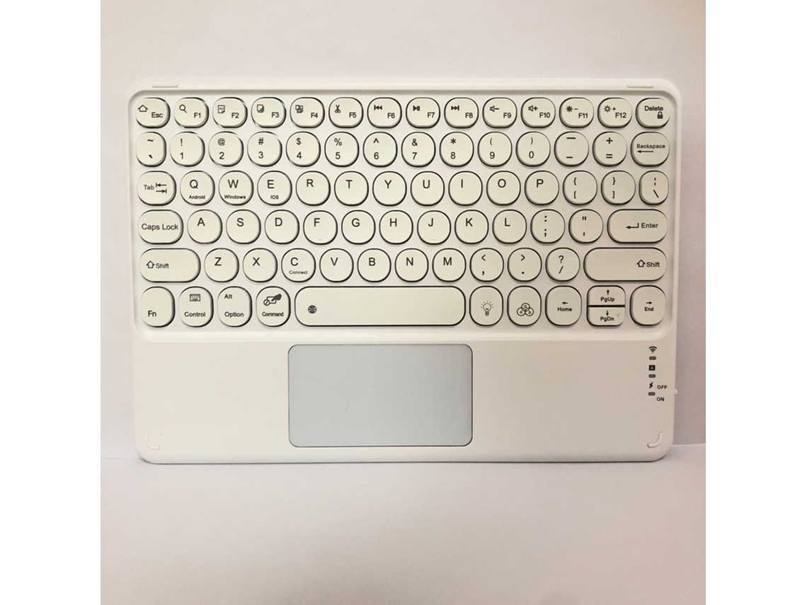 Capa de Teclado Bluetooth para Propósito Geral com retroiluminação de sete cores XIAOMOYU