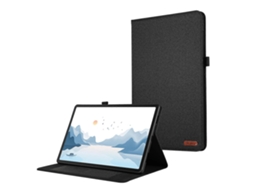 Capa flip horizontal de couro sintético Webake para Lenovo Tab P12 (tecido TPU)
