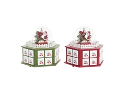 Calendários do Advento DKD HOME DECOR (Madeira - Multicor)