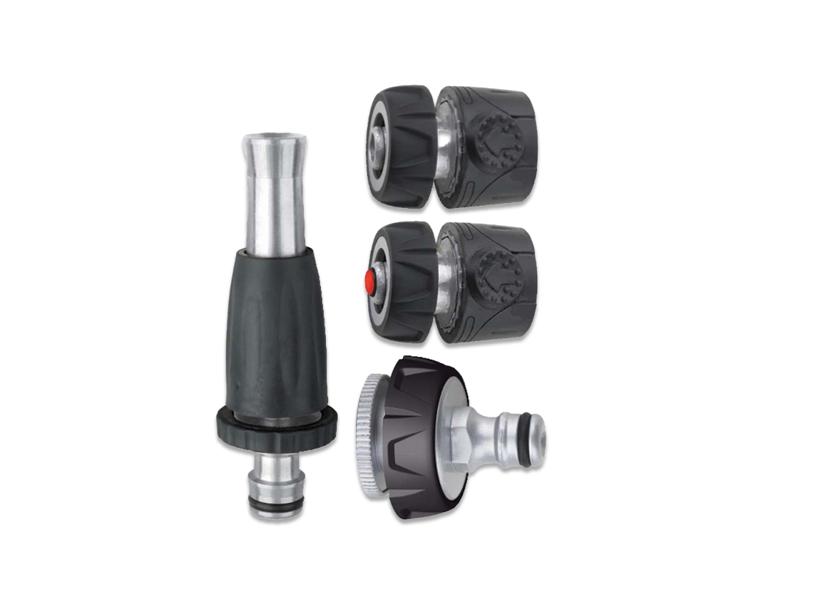 Kit de Acessórios de Rega em Alumínio BRICOFERR