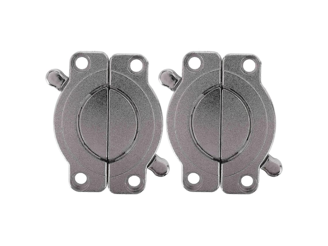 2x Conectores De Fecho Para Mesa De Escritório E Jantar Bancada De Painel