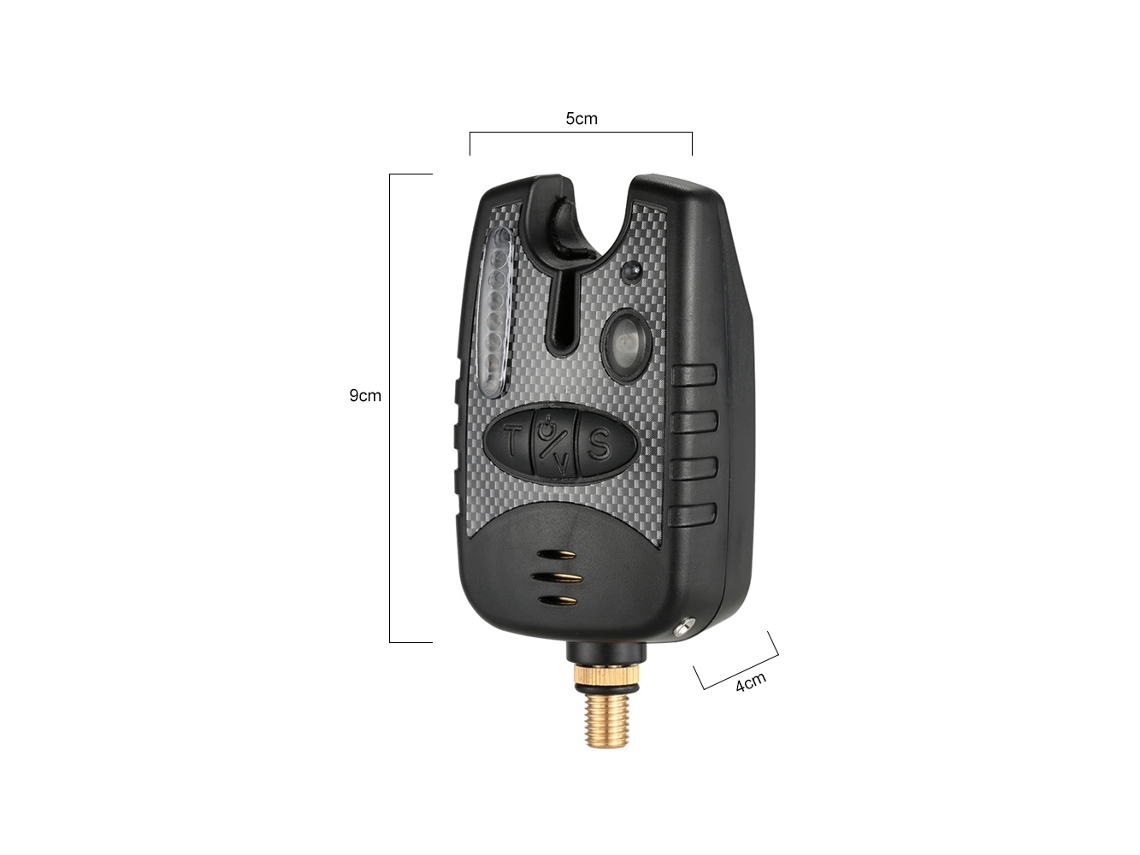 Alarme de Peixe Lixada 8 Leds Resistente À Água