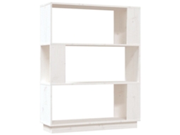Book Cabinet, Book Cabinets Vidaxl Branco Madeira De Pinho (n/a)