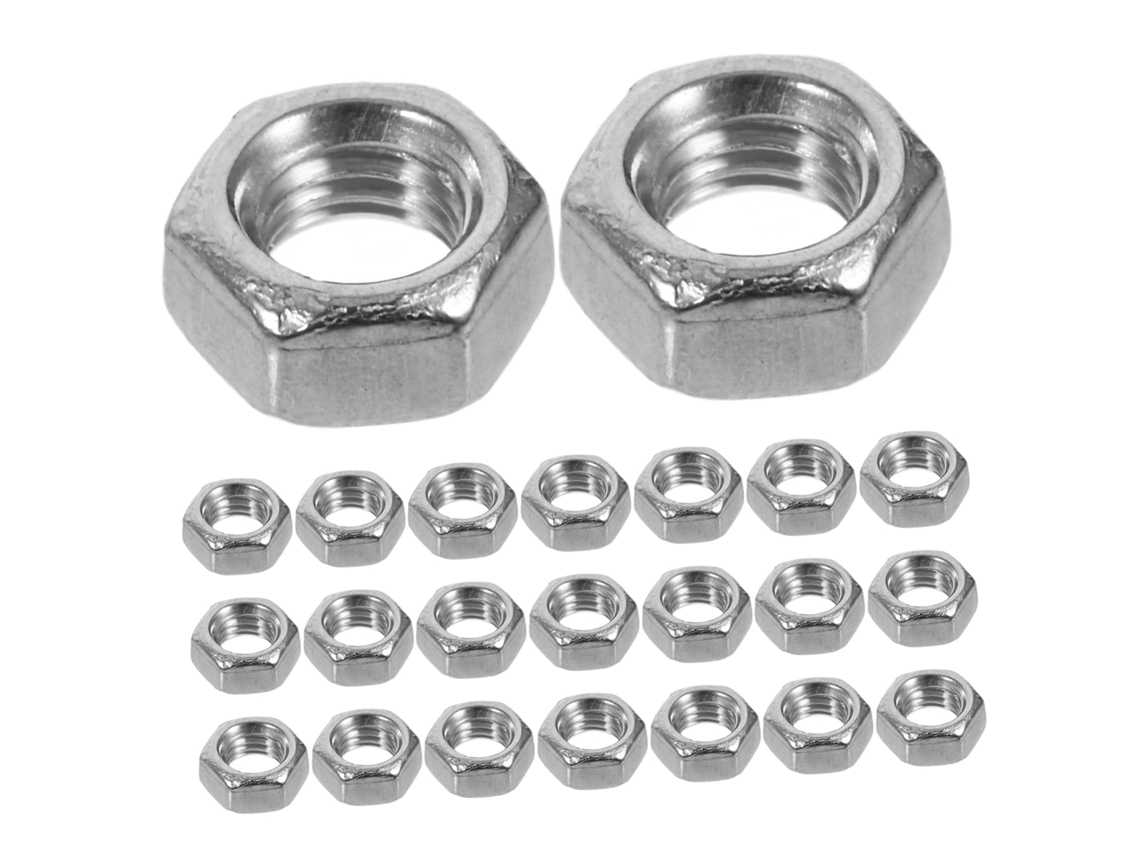 Conjunto De 180 Porcas Sextavadas M5 Em Aço Inoxidável 304, Fixadores