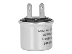 Relé de Pisca Led com Shell de Alumínio 2 Pinos Baixo Consumo 12v Sinalização S/MARCA