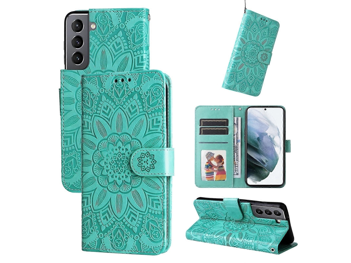 Capa Couro Para Samsung Galaxy S21 5g, Elysve