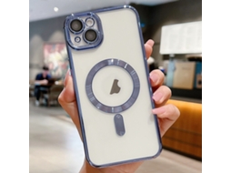 Capa Para Iphone 14 - Revestimento Eletroplástico - Tecnologia Magsafe
