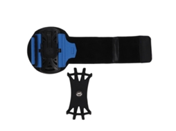 Bracelete Para Telefone Com Suporte Rotativo 180° Para Celulares Até 6.6 Polegadas Azul
