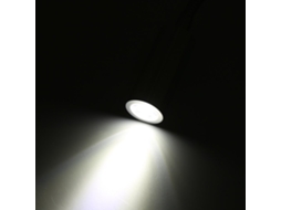 Luminária De Cabeceira Led Versátil Com Haste Flexível E Interruptor Fácil Usar Para Leitura Estudo Branco Frio 6500k