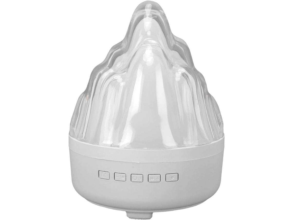 Caixa De Som Bluetooth Leve Com Luz Rgb Ajustável.