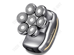 Barbeador Elétrico À Prova Dágua Td® Barbeiro Elétrico Cabeça De Barbear Inteligente Para Homens Multifuncional De 7 Lâminas Navalha Innovtec