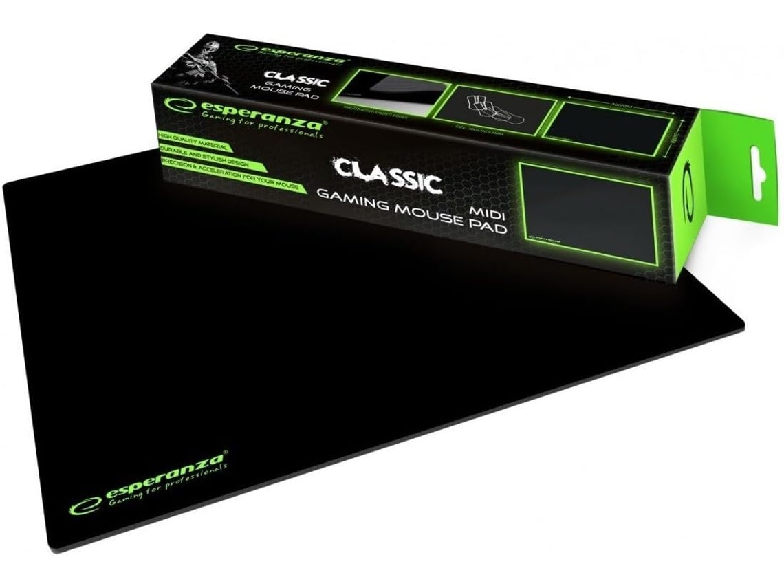 Mousepad Gamer XXL Egp106k 800 X 300 Mm para Teclado e Mouse Base de Borracha Antiderrapante Mouses a Laser