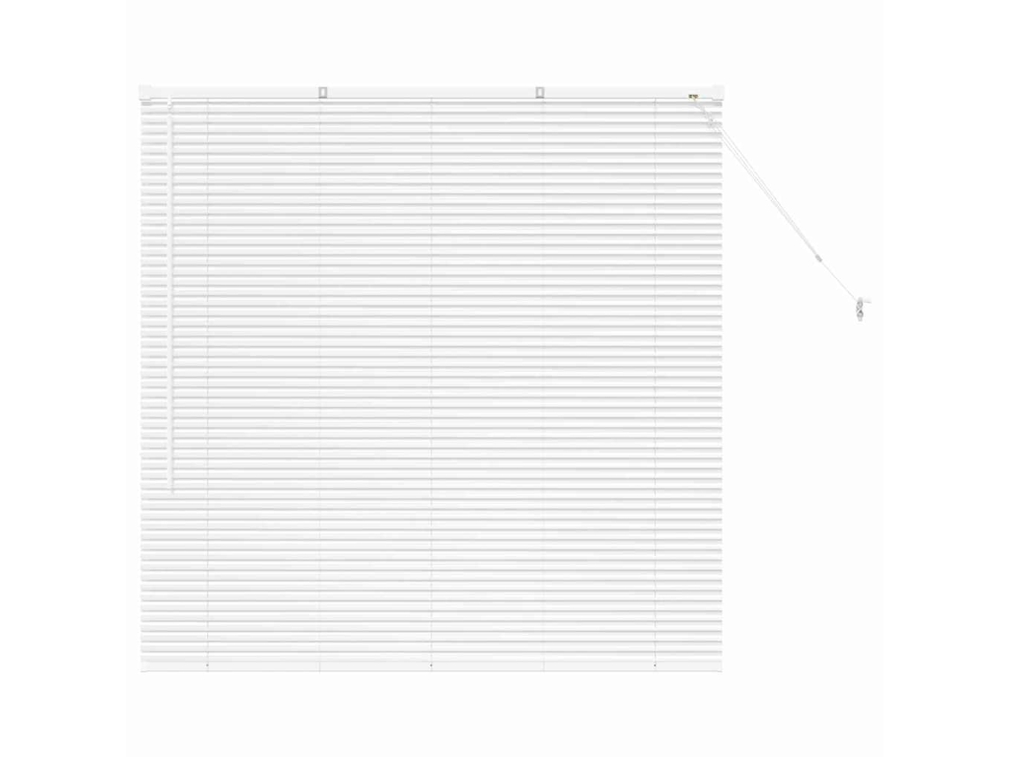 Conjunto 1 Persianas Venecianas Vidaxl Branco Alumínio (130 X 135 Cm)