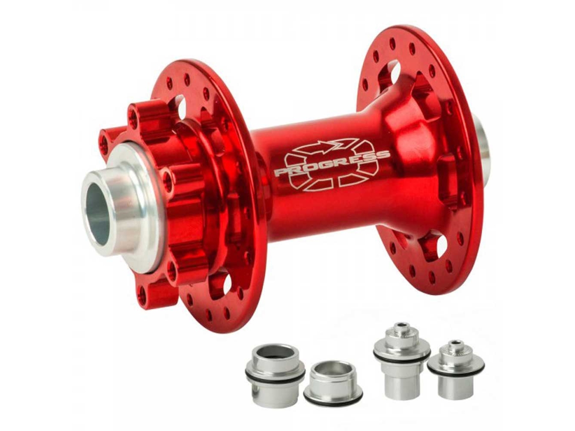 Cubo Dianteiro X-Score Disc Mtb Vermelho 28H / 9/15/20 X 100 Mmprogress
