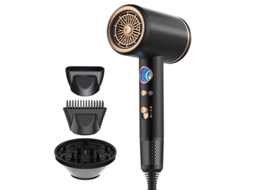 Secador Iônico 2400w Profissional 4em1 3 Temperaturas 3 Velocidades Viagem ZYBLSSBB