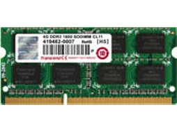 Memória RAM DDR3 TRANSCEND JM1600KSN-4G (1 x 4 GB - 1600 MHz - CL 11)