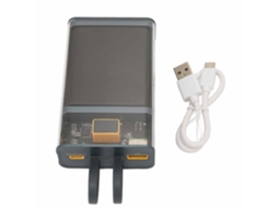 Bateria Externa Portátil 20000mah Led Dual Output E40b