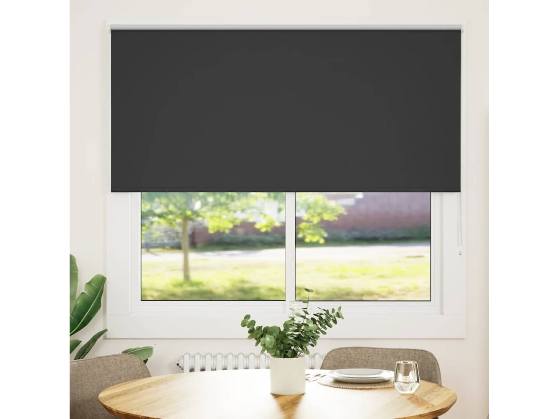 Vidaxl Persiana De Enrolar 165x175 Cm Largura Tecido 161,6cm Poliéster