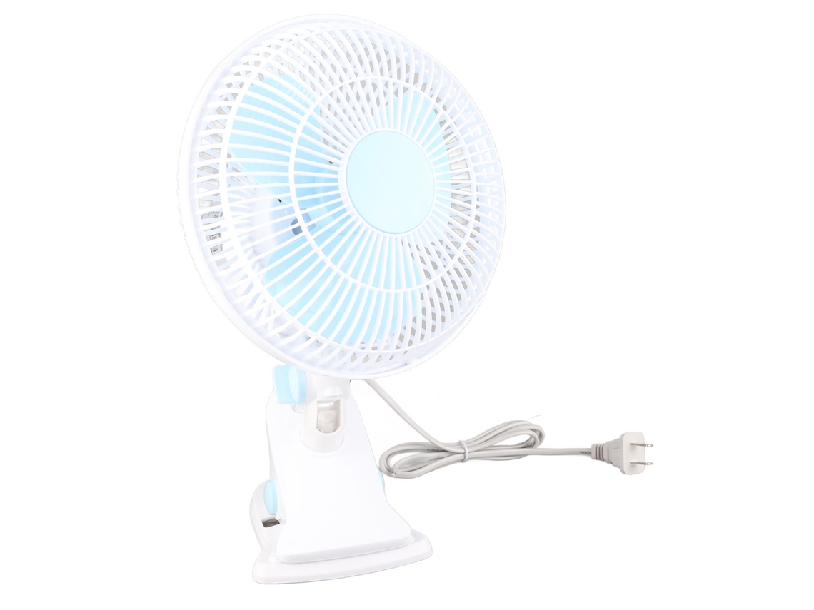 Ventilador Elétrico Mini Clip Compacto Mesa Dormitório Escritório