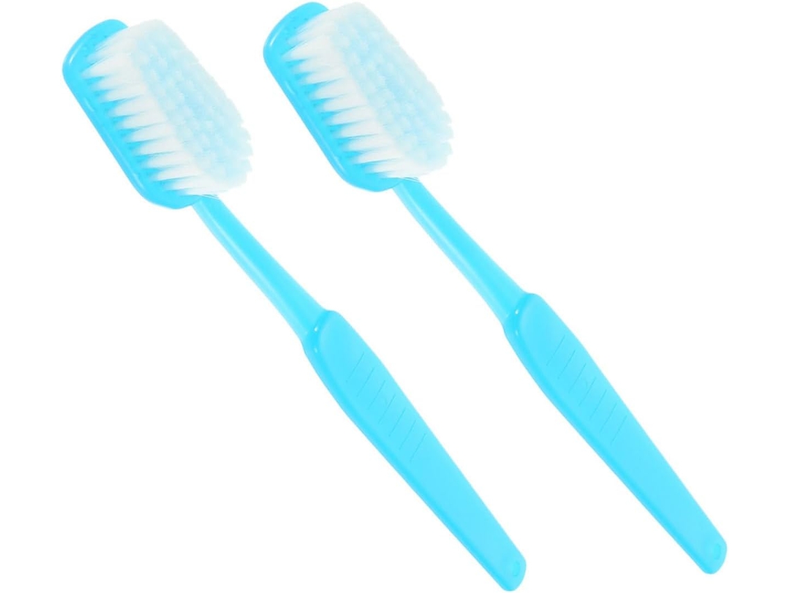 Conjunto De Escova Banho Healeved 2 Peças Com Cabo Para Esfoliação Corporal E Das Costas, Conjunto De Escova Banho