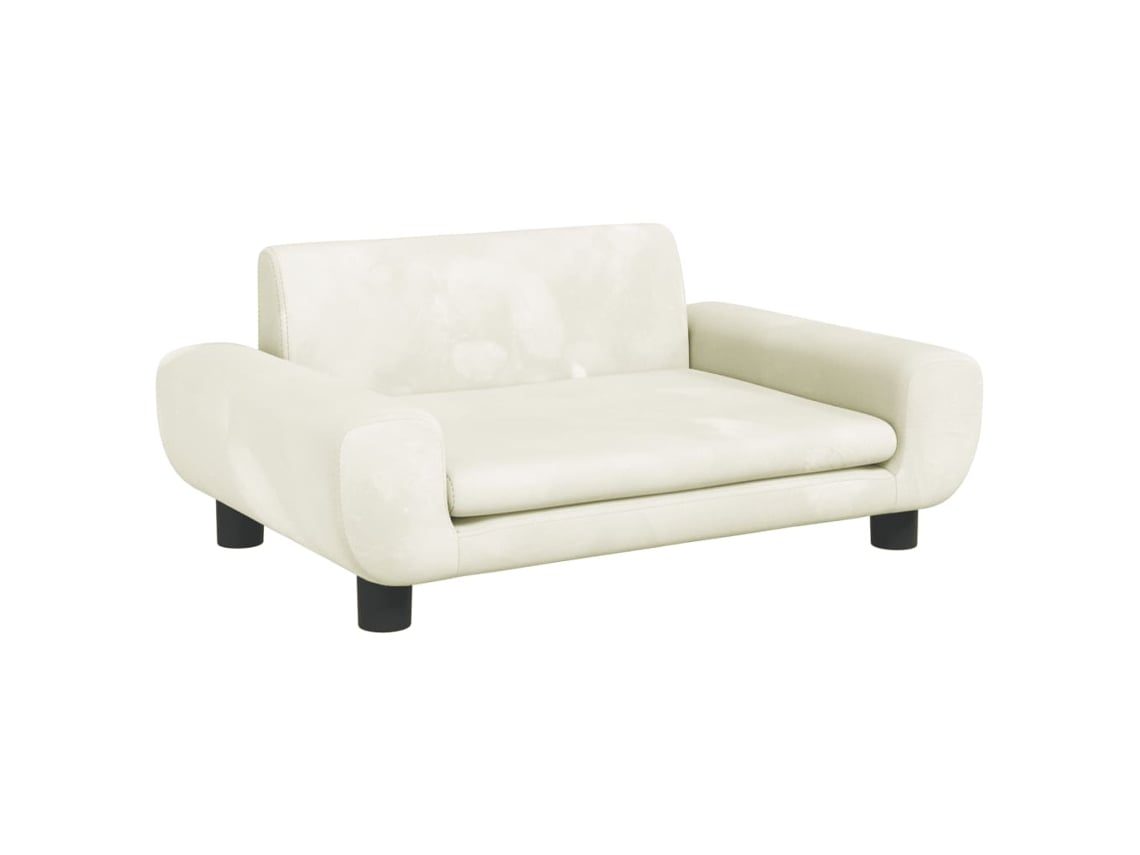 Sofá infantil VIDAXL Creme (70x45x33 cm)