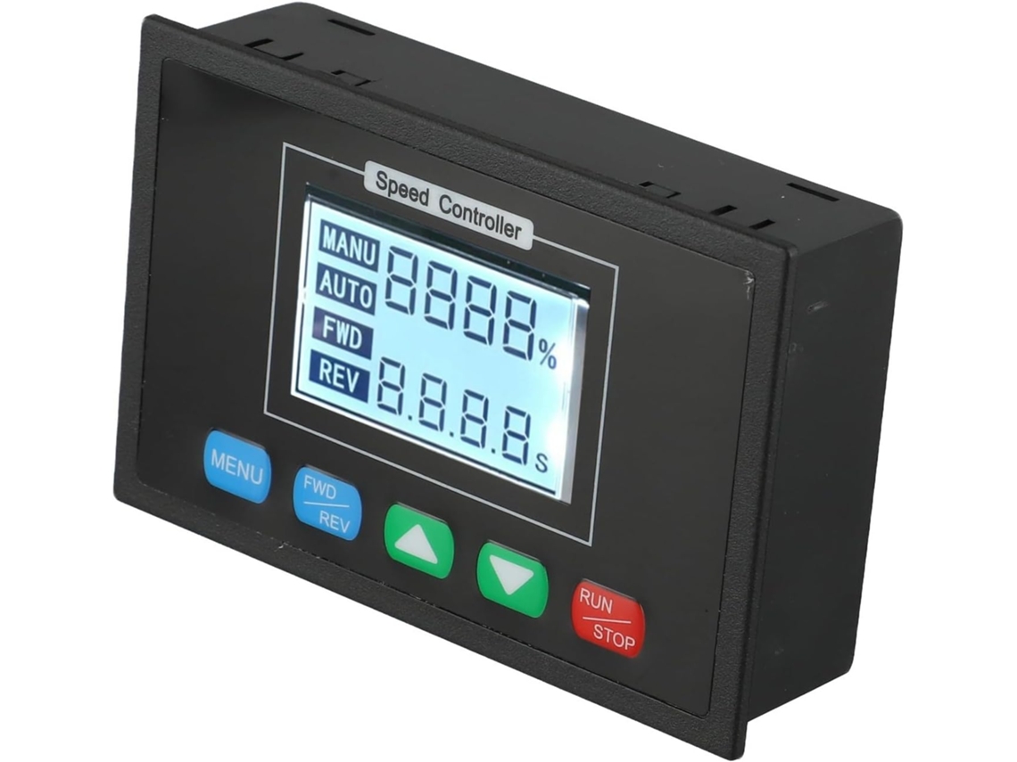 Controlador Cc De 10-55 V 40 A Com Lcd Temporizador Reversão