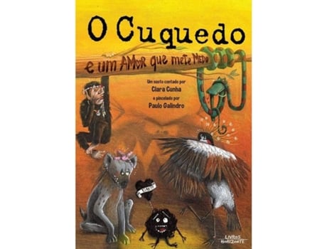 Livro O Cuquedo e um amor que mete medo