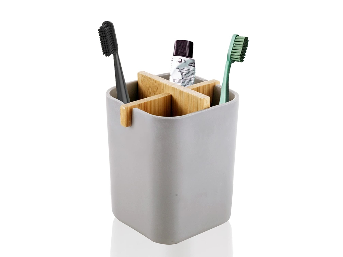 Suporte para Escova de Dentes, Plástico, Ventosas AQUAFORGE