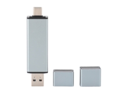 Leitor De Cartões (leitura Usb3.0 Porta Dupla Usb-c)