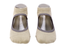 2026altiro-1 Par/mujer Calcetines De Pilates Respirantes Calcetines De Yoga Antideslizantes Sin Espalda Para Fitness Deportesverde