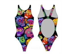 Fato de banho para Mulher TURBO Halloween 2011 Pro Resist Multicor para Natação (M)