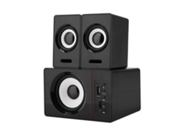 Colunas De Mesa (bluetooth, Suporte A Cartão Tf)