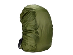 Capa de chuva impermeável mochila camuflagem acampamento ao ar livre caminhada escalada mochila verde escuro