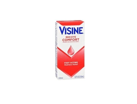 Colírio Anti-Vermelhidão Visine Comfort 15 ml Ação Rápida