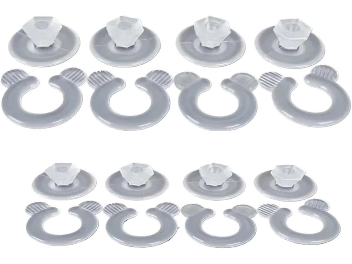 Conjunto De 8 Prendedores Para Edredom E Capa, Com Fivelas Antiderrapantes Para Cobertores E Mantas, Garantindo Um