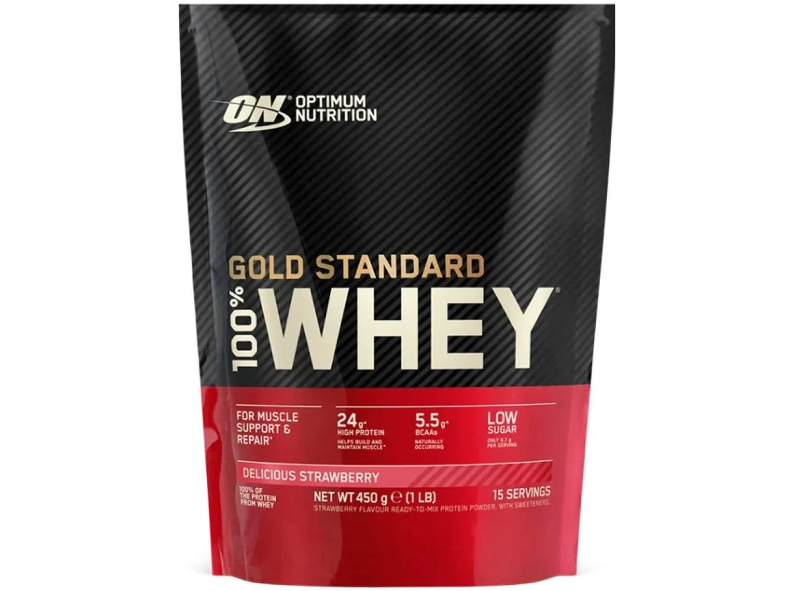 100% Gold Standard Whey Morango OPTIMUM NUTRITION