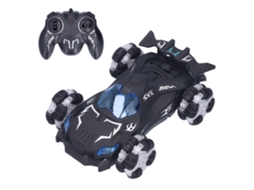Primerox carro Controle Remoto 360° Drift Fácil Faróis Estilosos Antichoque para Crianças Preto