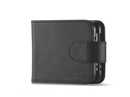 Capa De Celular De Couro Com Textura De Bezerro Lc.imeeke Para Samsung Galaxy Z Flip4 5g