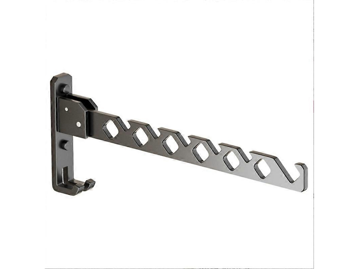 Omni soporte de Ropa Plegable de Aluminio para Pared Resistente 20kg Ideal para Dormitorio, Baño Y Lavandería