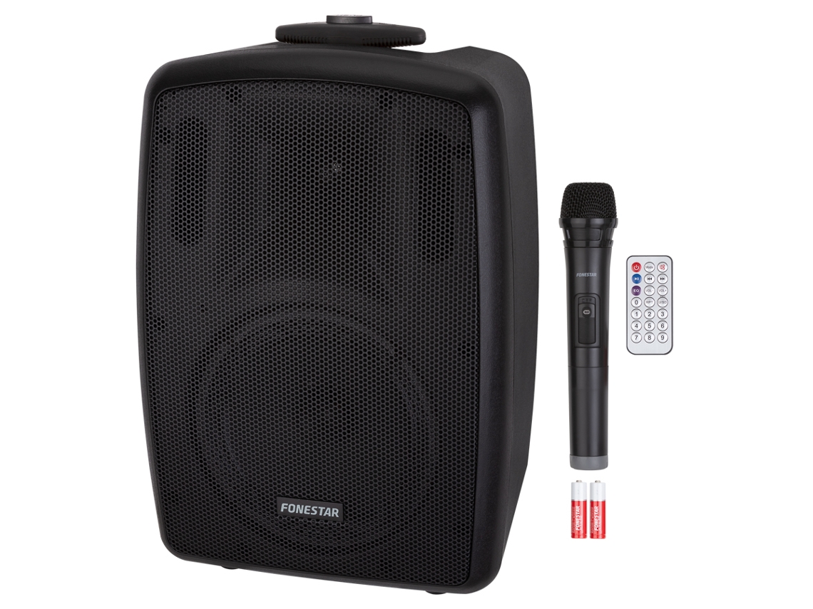 Amplificador FONESTAR AMPLY-T (100 W - Bluetooth - Karaoke)