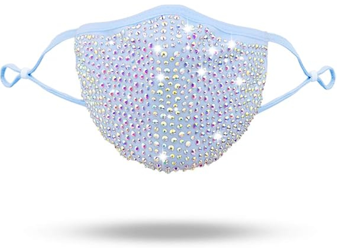 Máscara De Halloween Kunoichi Masquerade Para Mulheres - Máscara De Strass