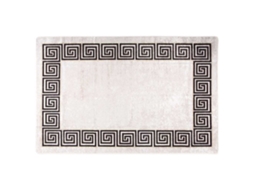 Vidaxl Tapete Lavável 160x230 Cm Bege-claro